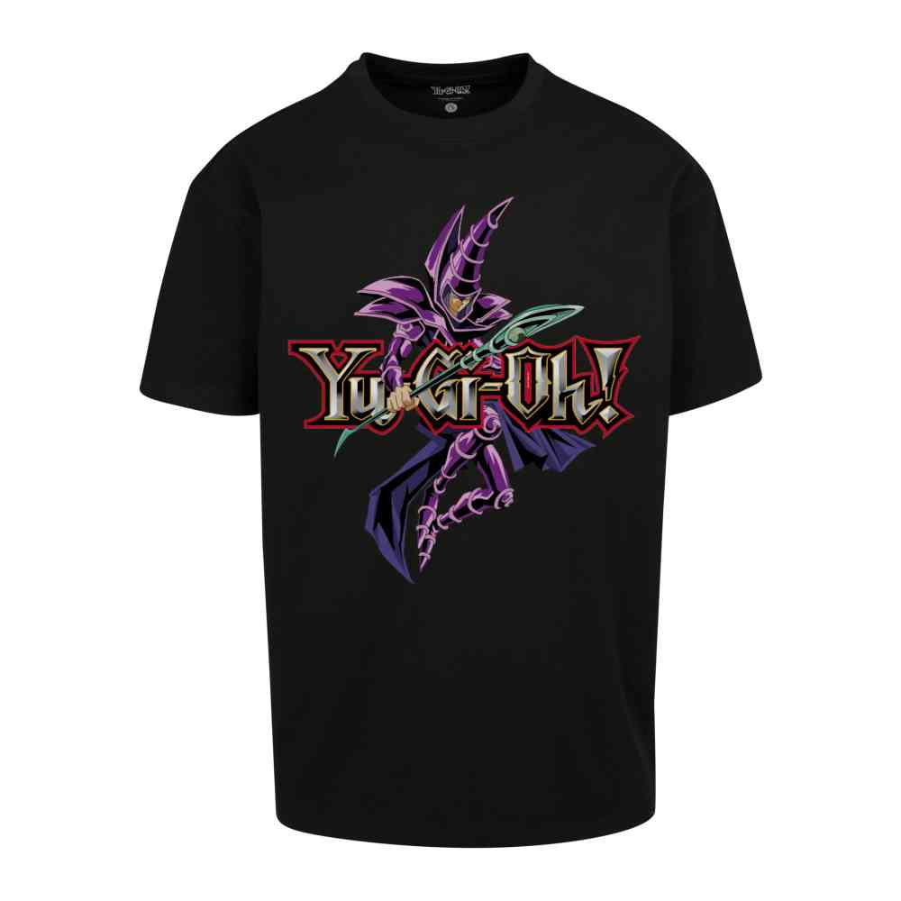 Mister Tee YuGiOh! - YuGhiOh Dark Magician Heavy Oversize Tshirt Homme - Noir
